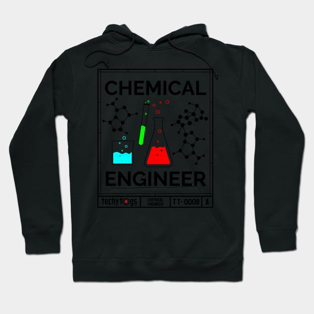 Chemical Engineer Hoodie by techy-togs